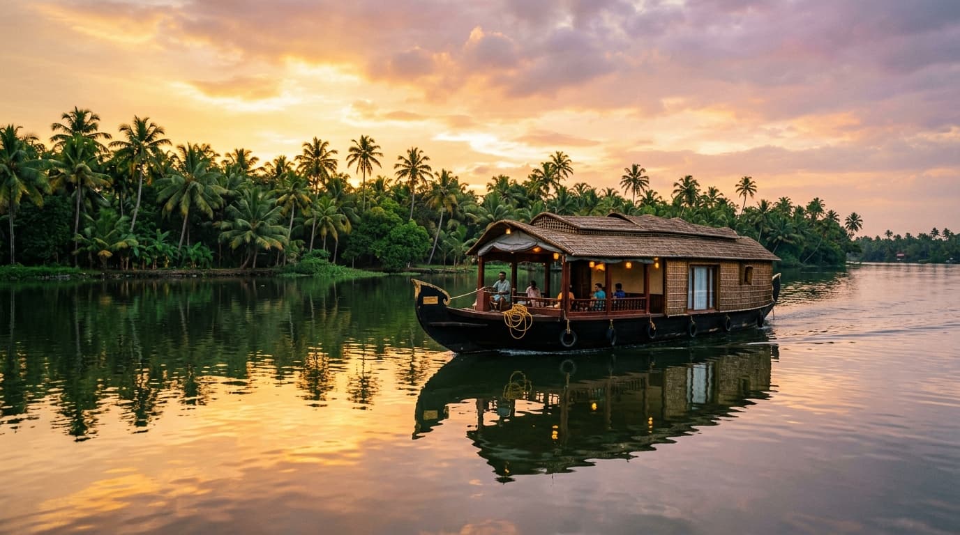 Kerala Backwaters & Munnar Hills Tour